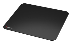 Mousepad Genesis Carbon 500 L Logo, material cauciuc + material textil, impermeabil, dimensiuni 400 x 330 x 2.5 mm, negru - Img 3