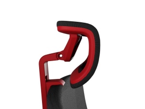 Scaun gaming Genesis Astat 700 G2, material Mesh PureFlow Plus, reglabil pe inaltime, greutate maxima suportata 120 kg, inaltime scaun reglabil 27.5 - 34.5 cm, spatar ajustabil 135°, dimensiuni roti 60mm, echipat cu piston cu gaz clasa 4, negru/rosu - Img 9