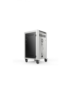 Statie de incarcare CART36, suporta maxim 36 de dispozitive cu diagonala de pana la 15.6", dimensiune slot dispozitiv 2.65 x 39.5 x 26.5 cm, dimensiunea statie 65 x 60 x 113 cm, indicator LED pentru starea de incarcare, multi-function power management, - Img 2