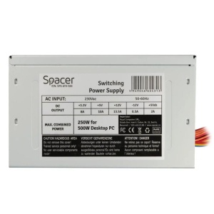 Sursa Spacer ATX 500, 250W for 500 Desktop PC, „SPS-ATX-500” - Img 5
