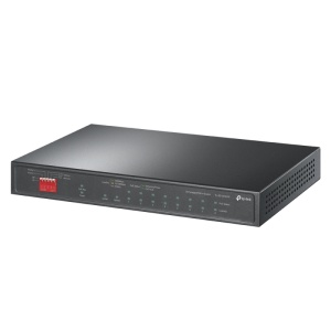 Switch Desktop 10-Port Gigabit with 6-Port PoE+ and 2-Port PoE++ PORT: 2× Gigabit PoE++ Ports, 6× Gigabit PoE+ Ports, 2x Gigabit Non-PoE Ports, 1× Combo Gigabit SFP Slot SPEC: 802.3af/at/bt type3, 123 W PoE Power, Desktop Steel Case FEATURE: Extend Mode - Img 1