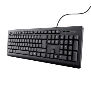 Tastatura cu fir Trust, negru - Img 3