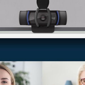 Camera web Logitech Pro HD Webcam C920s, rezolutie video 1920 x 1080, interfata USB, dimensiuni 94 x 29 x 24 mm, negru - Img 8
