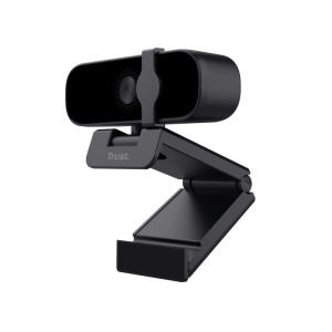 Camera web Trust Tanor Full HD, interfata USB 2.0, framerate maxim 30 fps, rezolutie maxima 1920x1080, negru - Img 4