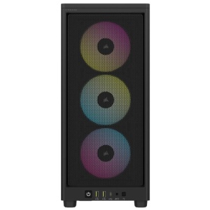 Carcasa Corsair 2000D Airflow RGB Mini-ITX, panou tempered glass, 3x 2.5" drive bays, dimensiune 458x271x200, negru - Img 8