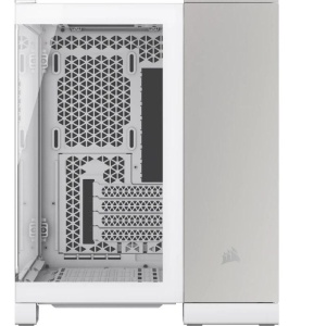 Carcasa CORSAIR 2500X Micro ATX Dual Chamber White/Satin Gray Aluminium - Img 3