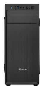 Carcasa NATEC ARACANTA Mid Tower NEGRU, Sloturi Expansiune 6, Drive Bays: 1x3.5" 3x2.5" 1x5.25", Ventilatoare Suportate: 4 (spate: 1x80mm sau 1x90mm sau 1x120mm, lateral: 1x120mm, fata: 2x120mm), Ventilatoare Incluse: 1 (spate: 1x80mm), Format Placa De - Img 9