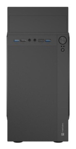 Carcasa NATEC HELIX Mini Tower NEGRU USB C, Sloturi Expansiune 4, Drive Bays: 3x3.5" 5x2.5" 1x5.25", Ventilatoare Suportate: 3 (spate: 1x80mm, lateral: 1x120mm, fata: 1x120mm), Ventilatoare Incluse: 1 (spate: 1x80mm), Format Placa De Baza Suportat: - Img 4