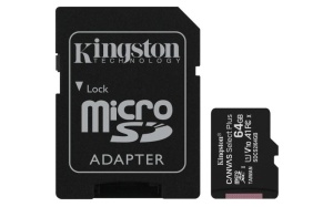 Card de Memorie MicroSD Kingston Select Plus, 64GB, Adaptor SD, Class 10 - Img 2