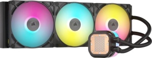 Cooler Procesor CORSAIR iCUE LINK TITAN 420 RX RGB AIO Liquid NEGRU, marime radiator 452mm, 3 ventilatoare ARGB, Viteza ventilatoare 300-1700 RPM +/- 10%, Suport AMD: AM4/AM5, suport INTEL: LGA 1851/1700, Airflow: 17.9-94.7 CFM - Img 2
