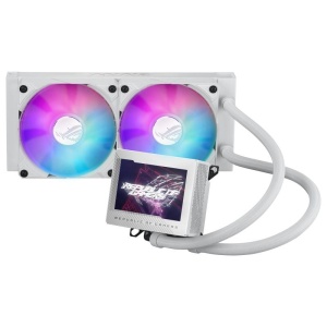 CPU COOLER ASUS ROG RYUJIN III 240 ARGB WHITE Water Block Water block dimention: 89 x 91 x 101 mm Block Material (CPU Plate): Copper Embedded FAN: YES - Speed: 5100 RPM +/- 10% - Air Pressure: 5.53 mmH2O - Air Flow: 21.08 CFM Pump Pump Solution: 8th gen - Img 6