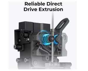 Imprimanta 3D Creality CR-10 SE, tehnologie printare: FDM, Volum printare: 220*220*250mm, Dimensiuni imprimanta: 490*470*625mm, Viteza imprimare max: 600mm/s, Acuratete: 100+-0.1mm, Grosime strat: 01-0.35mm, Diametru filament: 1.75mm, Transfer fisier: - Img 2