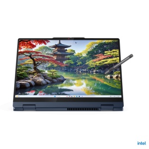 Laptop Lenovo IdeaPad 5 2-in-1 14IAL10, 14" WUXGA (1920x1200) IPS 300nits Glossy, 45% NTSC, 60Hz, TÜV Low Blue Light, Glass, Touch, Intel® Core™ Ultra 7 255U, 12C (2P + 8E + 2LPE) / 14T, Max Turbo up to 5.2GHz, 12MB, video Integrated Intel® Graphics, RAM - Img 8