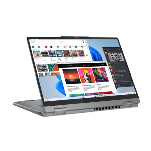 Laptop Lenovo IdeaPad 5 2-in-1 14IRH9, 14" WUXGA (1920x1200) OLED 400nits Glossy, 100% DCI-P3, 60Hz, TÜV Low Blue Light, Glass, Touch, Intel Core i7-13620H, 10C (6P + 4E) / 16T, P-core 2.4 / 4.9GHz, E-core 1.8 / 3.6GHz, 24MB, video Integrated Intel UHD - Img 7