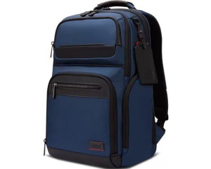 Lenovo ThinkPad Executive 16" Backpack, 22L capacity, 36.2 x 25.3 x 2.2 cm, 1.8kg, Outside Fabric Material: polyester 88%, leather 12%, Navy - Img 2