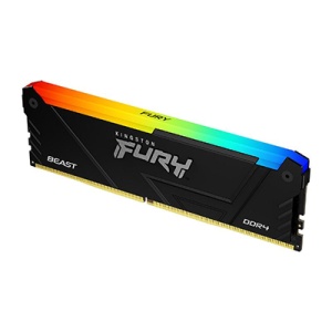 Memorie RAM Kingston Fury Beast RGB, DIMM, DDR4, 32GB, 3600MHz, CL18, 1.35V, RGB Lighting - Img 1