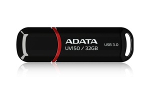 Memorie USB Flash Drive Adata UV150, 32Gb, USB 3.0, negru - Img 2