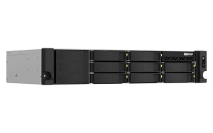 NAS QNAP 873AEU 8-Bay, CPU AMD Ryzen V1000 series V1500B 4C/8T 2.2 GHz, RAM 4GB (1x4GB) DDR4 SODIMM (max. 64GB total, optional ECC RAM support), HDD: 8 x 2.5"/3.5" SATA 6Gbps, 2x M.2 2280 PCIe Gen3 x1 (neincluse), LAN: 2 x 2.5GbE, optional 10GbE - Img 8