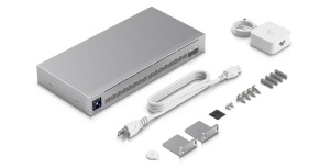 Switch Ubiquiti, interfata (12) porturi GbE RJ45, (4) porturi 1/2.5 GbE RJ45, (2) porturi 10G SFP+, rata de transmitere 62,496 Mppsm, sursa alimentare 5V, 25W, caracteristici DHCP pentru rețele administrate local, Reluare DHCP, Rutare inter-VLAN între - Img 9