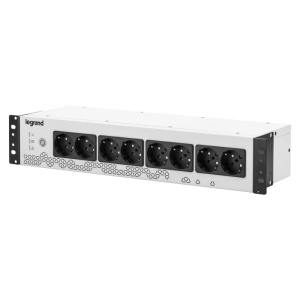 UPS Legrand Keor PDU monofazat, 800VA/480W, IN 1xIEC 10A OUT 8x Schuko, technologie off-line, conexiune USB HID, capacitate baterie 12V/9AH, 230V, dimensiuni 440x150x88mm, greutate 5kg - Img 6