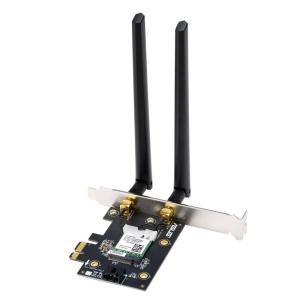ASUS PCE-AXE5400 Wifi Bluetooth 5.2 PCIe adapter, WI-FI 6, 2.4GHz / 5GHz / 6GHz, greutate: 49.7G, 2 x Antene externe, PCI-Express x 1. - Img 6