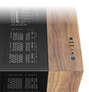 Carcasa CORSAIR 2500X Micro ATX Dual Chamber Black/Walnut Wood - Img 7