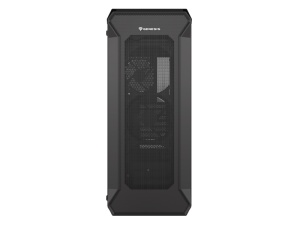 Carcasa GENESIS IRID 505 V2 Mid Tower NEGRU, Tempered Glass, Sloturi Expansiune 8, Drive Bays: 2x3.5" 7x2.5", Ventilatoare Suportate: 6 (spate: 1x120mm, fata: 3x120mm sau 2x140mm, sus: 2x120mm sau 2x140mm), Ventilatoare Incluse: 4 (2x120mm), Format Placa - Img 1