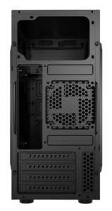 Carcasa NATEC HELIX Mini Tower NEGRU USB C, Sloturi Expansiune 4, Drive Bays: 3x3.5" 5x2.5" 1x5.25", Ventilatoare Suportate: 3 (spate: 1x80mm, lateral: 1x120mm, fata: 1x120mm), Ventilatoare Incluse: 1 (spate: 1x80mm), Format Placa De Baza Suportat: - Img 5