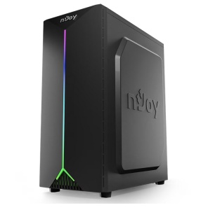 CARCASA NJOY PC ANIL Mid Tower NEGRU - Img 2