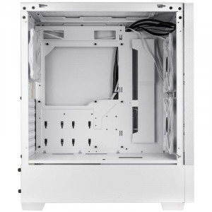 Carcasa PC Lian Li LANCOOL 205 Mesh C Mid-Tower White, Tempered Glass, 1x120mm 2x140mm preinstalled fans, PCI Slots 7, ATX - Img 3