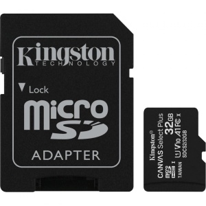 Card de Memorie MicroSDHC Kingston Select Plus, 32GB, Adaptor SD, Class 10 - Img 2