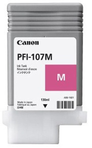Cartus cerneala Canon PFI-107M, magenta, capacitate 130ml, pentru Canon iPF680/685, iPF780/785, iPF670/770 - Img 2