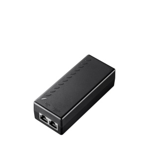 CUDY 30W Gigabit PoE+/PoE Injector, 802.3at/802.3af Standard, Data and Power Carried over The Same Cable Up to 100 Meters, Plastic Case - Img 1