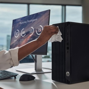 Desktop HP ProDesk 400 G9 Tower cu procesor Intel Core i5-13500 14 Core, video integrat Intel UHD Graphics 770, RAM 16GB DDR4, SSD 1TB PCle, No ODD, HP 125 Black Wired Keyboard, HP Black 125 Wired Mouse, Windows 11 Pro 64bit, 3yw - Img 8