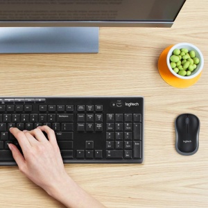 Kit Logitech Wireless Mk270, Usb, Black, 920-004508 - Img 4