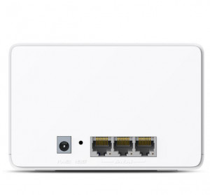 Mercusys AX3000 Whole Home Wi-Fi system HALO H80X(2-PACK),wi-fi 6 Dual-Band, Standarde Wireless: IEEE 802.11ax/ac/n/a 5 GHz, IEEE 802.11ax/n/b/g 2.4 GHz, viteza wireless: 2402 Mbps on 5 GHz, 574 Mbps on 2.4 GHz, Securitate wireless: - Img 3