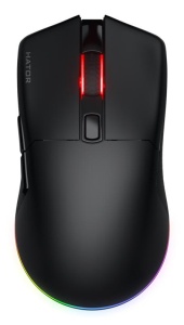 Mouse gaming wireless Hator Pulsar 3, polling rate pana la 1000Hz, senzor Optical PixArt PMW 3311, rezolutie maxima 12000 DPI, switch HATOR® Optical 100M, iluminare RGB 16.8M culori, side switch Kailh 3M, durata de viata baterie in wireless mode pana la - Img 4