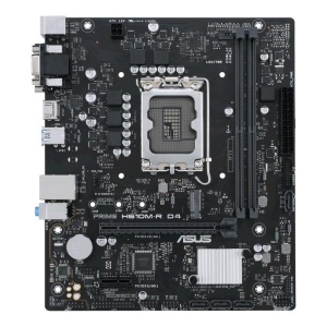 Placa de baza Asus PRIME H610M-R D4 LGA 1700 Intel® H610 (LGA 1700) mic-ATX motherboard with DDR4, PCIe 4.0, M.2 slot Realtek 1 Gb Ethernet, HDMI®,D-Sub, DVI USB 3.2 Gen 1 ports, SATA 6 Gbps COM header, LPT header, TPM header Intel® LGA 1700 socket: - Img 5