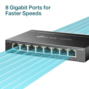 Switch TP-Link TL-SG108E, 8 port, 10/100/1000 Mbps - Img 6