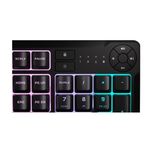 Tastatura Gaming Corsair K55 CORE Backlit Zoned RGB LED, Rubberdome - Img 3