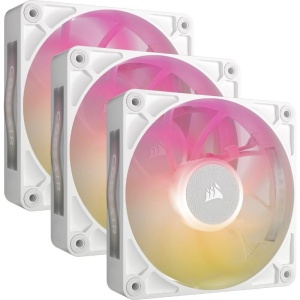 Ventilatoare Carcasa CORSAIR iCUE LINK RX120 MAX 3x120mm RGB ALB - Img 2