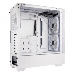 Carcasa PC Lian Li LANCOOL 205 Mesh C Mid-Tower White, Tempered Glass, 1x120mm 2x140mm preinstalled fans, PCI Slots 7, ATX - Img 4