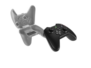 Controller wireless Genesis Mangan 400, tip Analog/Digital, interfata USB, bluetooth, numar butoane 19, lungime cablu 200 cm, acumulator 000 mAh, compatibilitate Android, iOS, MAC, Windows 10,11,7,8, negru - Img 3