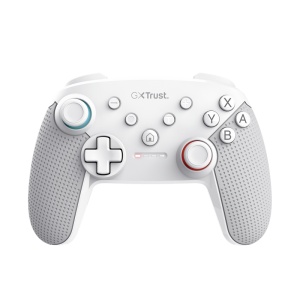 Controller wireless Trust Muta pentru consola Nintendo Switch, 15 butoane, controale: A, B, X, Y, L1, L2, L3, R1, R2, R3, reset, 8-way, start, select, d-input, alb - Img 3