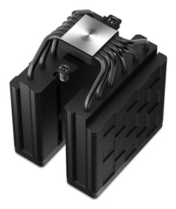 Cooler Procesor DEEPCOOL AG620 ARGB V2 NEGRU, marime heatsink 161x136x129mm, 2 ventilatoare ARGB, viteza ventilator 300-1950 RPM +/- 10%, Airflow: 67.88 CFM, Suport AMD: AM4/AM5, suport INTEL: LGA 1851/1700/1200/1151/1150/1155, nivel de zgomot: 29.4 dBA - Img 3