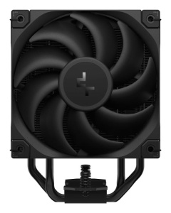 Cooler Procesor DEEPCOOL AK400 DIGITAL PRO NEGRU, marime heatsink 120x60x152mm, un ventilator, viteza ventilator 500-1750 RPM +/- 10%, Airflow: 60.89 CFM, Suport AMD: AM4/AM5, suport INTEL: LGA 1851/1700/1200/1151/1150/1155, nivel de zgomot: 28 dBA - Img 6