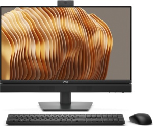 DELL PRO All-In-One QC24250, 24-inch Non-touch Panel, 35W CPU, FHD HDR Camera, 160W Bronze, WW, Intel(R) Core(TM) Ultra 7 265 vPro(R) (13 TOPS NPU, 20 cores, up to 5.3GHz), Integrated Graphics, 16 GB: 1 x 16 GB, DDR5, up to 5600 MT/s, non-ECC, 512GB SSD, - Img 1
