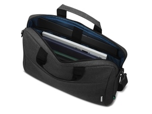 Geanta laptop Lenovo Topload T210 (ECO), 16", Negru, Functii: Rezistenta la apa, Tip inchidere: Fermoar, Material: Poliester, Dimendiuni (Lungime x Inaltime x Adancime): 390mm x 55mm x 275mm, Greutate: 0.456 Kg - Img 5