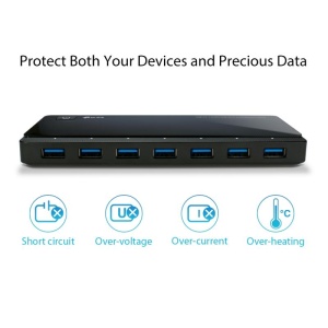 Hub USB TP-Link UH720, 7 porturi USB 3.0, negru - Img 9