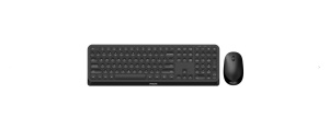 Kit Philips SPT6307, wireless, 2.4GHz, 104 taste, membrana, baterii 1x AAA + 1x AA, negru + Mouse SPK7307 - Img 2